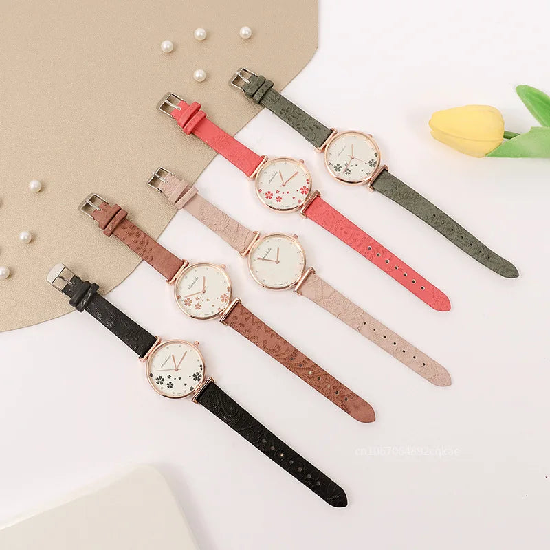 Reloj De Mujer elegante Relojes De Mujer Relojes De pulsera De cuarzo simples Relojes De Estudiantes para niñas regalo para todos los días Relojes De Mujeres Reloj