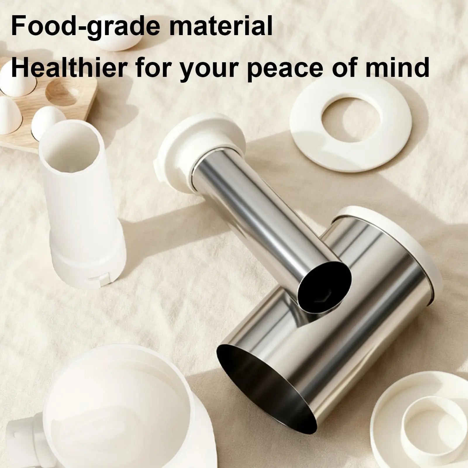 Máquina para Rellenar Salchichas con Tubos de Relleno, Rellenadora de Carne, Máquina para Hacer Salami, Herramientas de Cocina para Salchichas Caseras