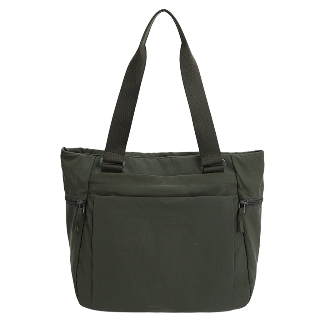 Bolso bandolera de un solo hombro con logotipo personalizado de alta gama para desplazamientos, viajes, estilo perezoso, sensación relajada, bricolaje para estudiantes universitarios