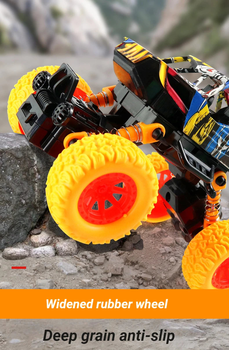 Coche de juguete para niños, vehículo todoterreno de alta velocidad, juguete para exteriores, modelo de vehículo todoterreno, vehículo acrobático de escalada de inercia, regalo para niños