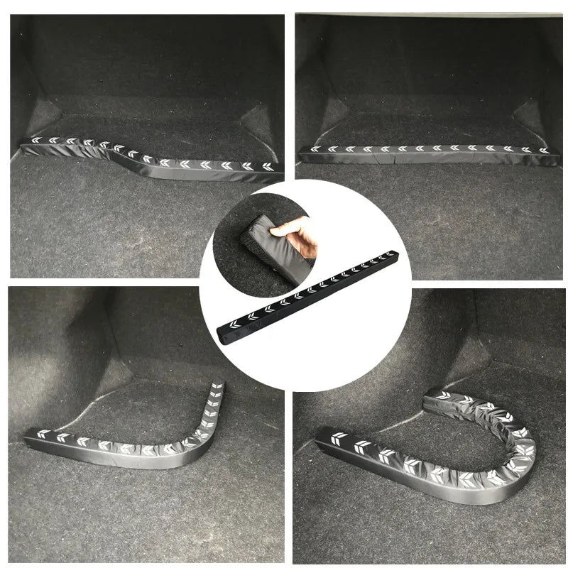 Organizador de maletero de coche Flexible, regalo único, organización de almacenamiento de coche, artículo protector de seguridad, accesorios para coche, sedán SUV