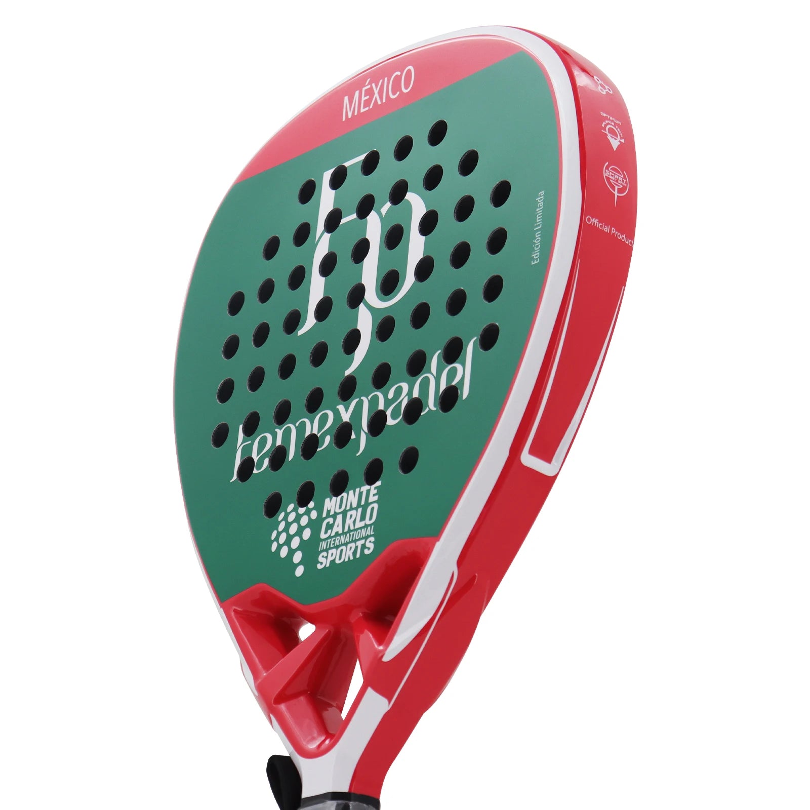 Raqueta de Padel P90, superficie de fibra de carbono 3K con memoria EVA, núcleo de espuma flexible, raquetas de tenis ligeras