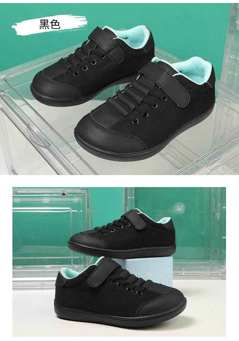 Nuevos zapatos anchos descalzos para niños |   Zapatillas minimalistas para niños/niñas |   Suela saludable de caída cero |   Natural para crecer