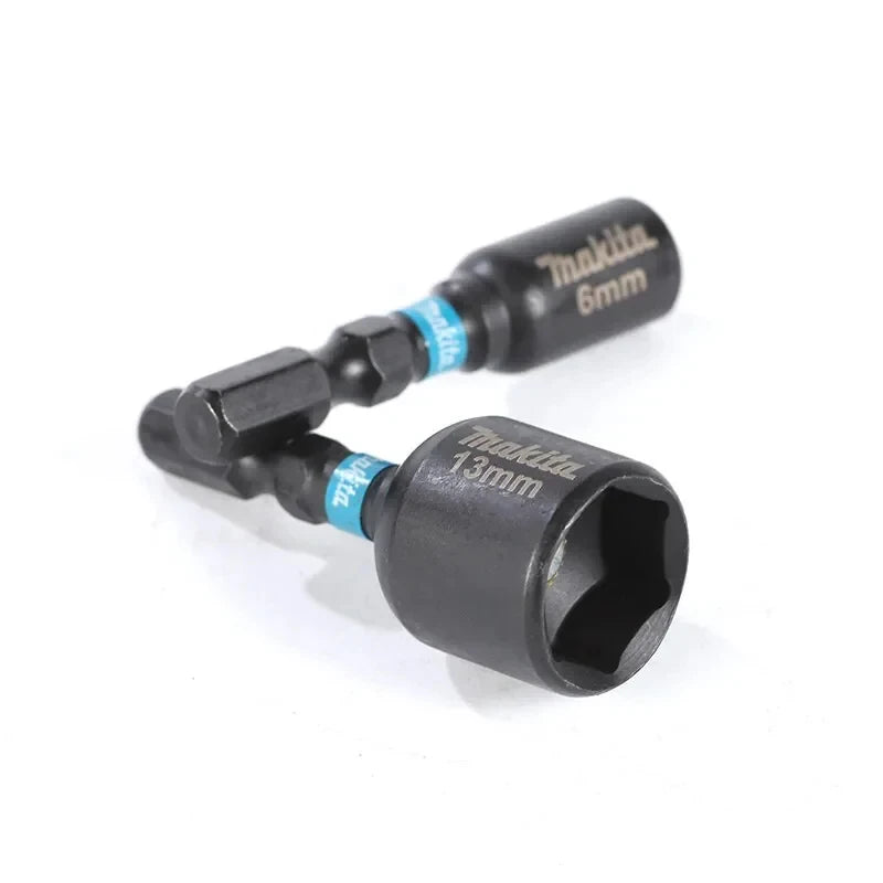 MAkita E-06638 Punta y casquillo para destornillador de impacto, 35 Uds., eje hexagonal, juego de fundas para cabeza, accesorios de herramientas