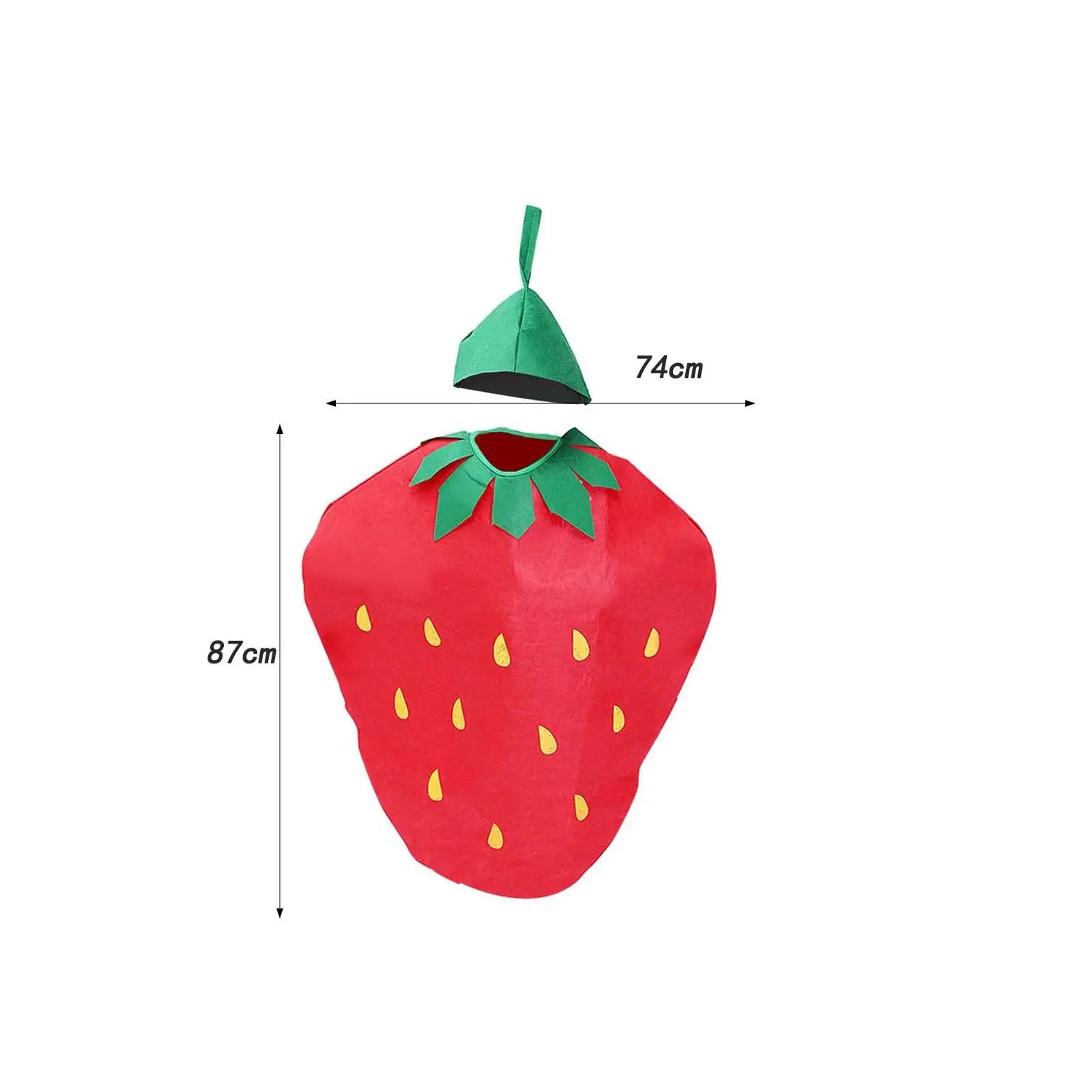 Disfraz de fruta para adultos, disfraz de Cosplay con sombrero para mascarada, actuación en escenario, vacaciones, juego de rol, novedad