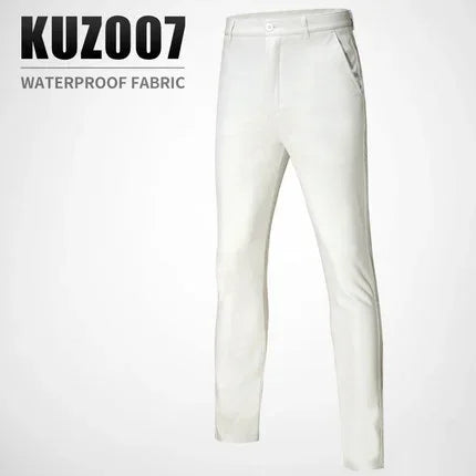 Pgm pantalones de Golf para hombre, pantalones cálidos gruesos impermeables de invierno, además de ropa de Golf de tenis de terciopelo, pantalones cálidos de pelota de Golf para hombre, a prueba de lluvia y nieve