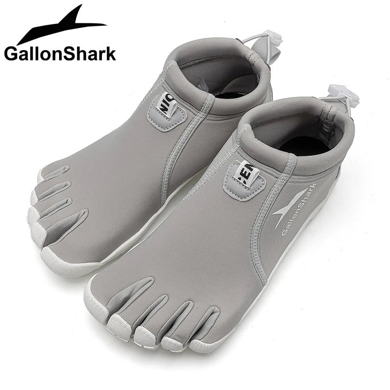 Zapatos de Neopreno de Cinco Dedos, Zapatillas de Agua Descalzas para Buceo, Voleibol de Playa y Caminatas en Arrecifes Costeros