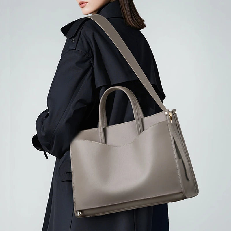 Bolso de mano para mujer 2025, novedad, bolsos de mujer, bolsos de diseñador de lujo, bolso de hombro de diseñador de cuero genuino