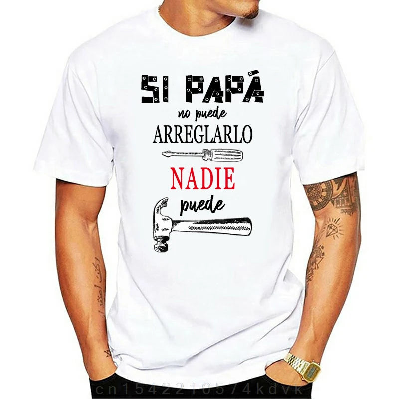 Camiseta de regalo del Día del Padre, camiseta si papá no puedo, Playeras Para Papa Regalos Para el Dia Del Padre Si Papá no Puede, camisetas