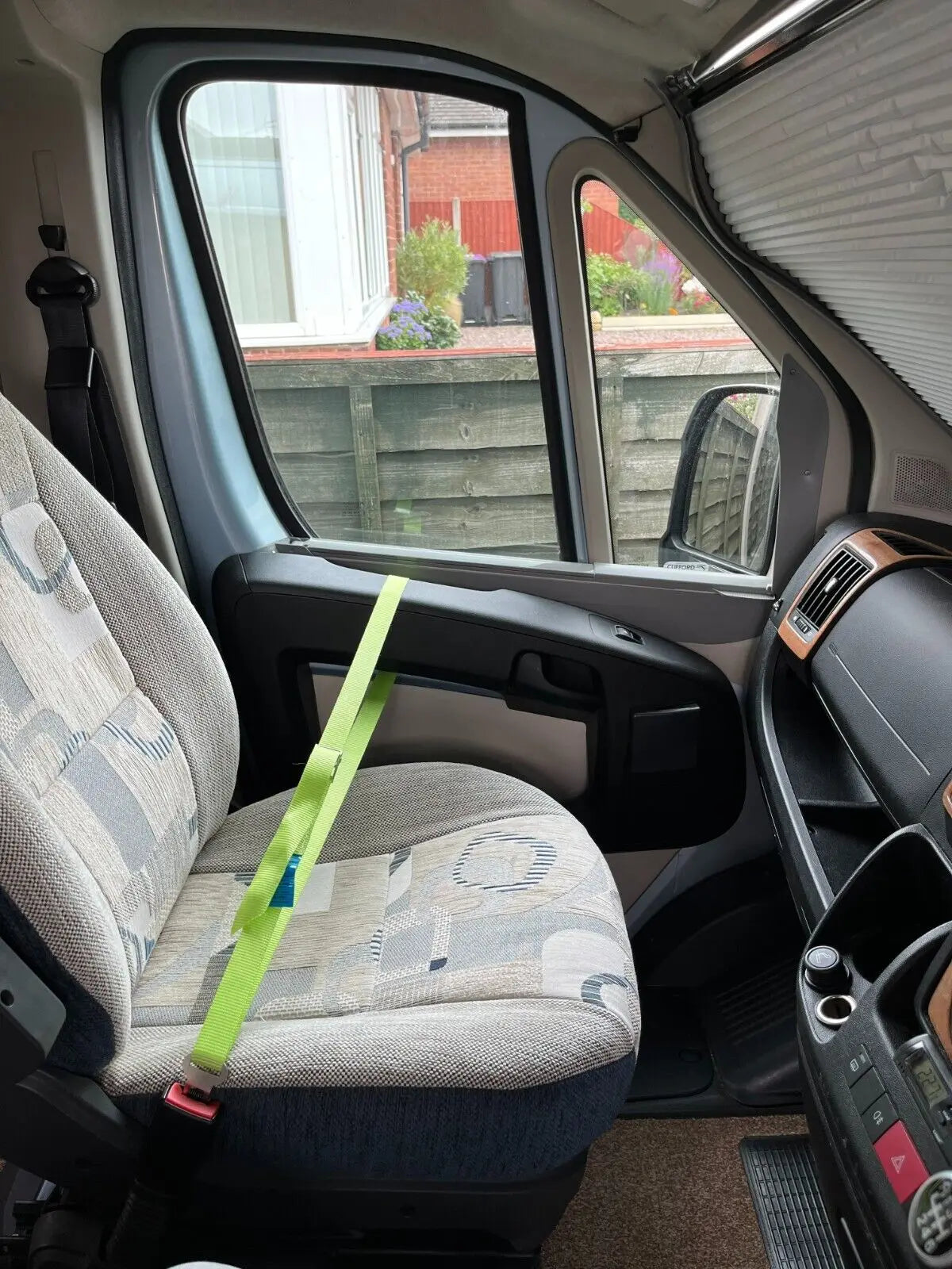 1 Juego de correa de asiento de autocaravana Cab Lok para Fiat Ducato Peugeot Boxer Citroen Relay accesorios de asiento Interior de coche