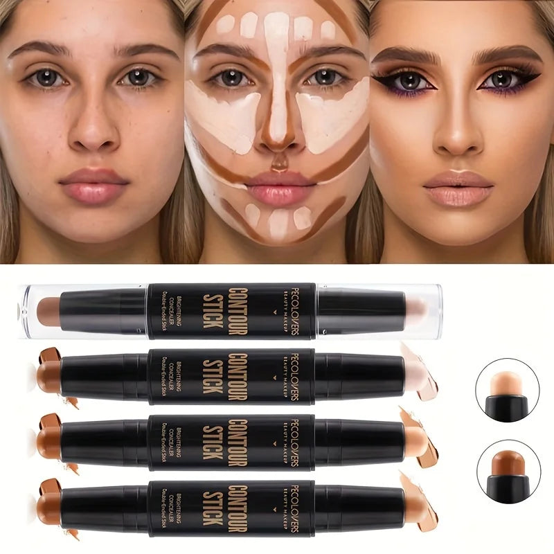 Corrector facial para contorno de la cara, bronceador, belleza, contorno, Base de maquillaje, crema para cosméticos para mujeres, nuevo