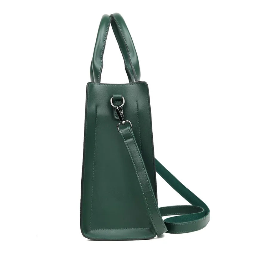 Bolso de hombro de diseñador de alta calidad para mujer, gran capacidad, bolsillo de oficina, bolsa cruzada Diagonal en relieve, bolsa de documentos oficial