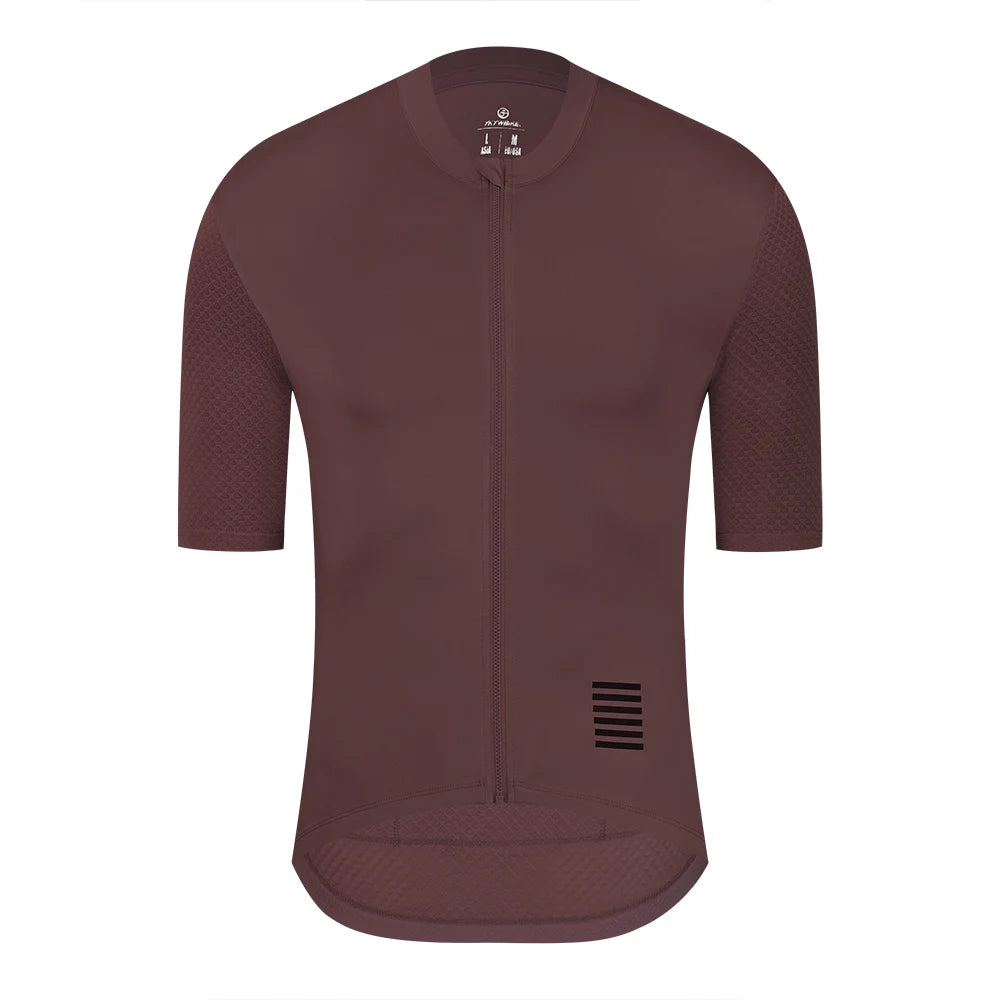 YKYWBIKE-Camiseta de ciclismo para hombre, Maillot de verano para bicicleta de montaña, camiseta para descenso, equipo profesional de alta calidad, ropa de bicicleta de manga corta