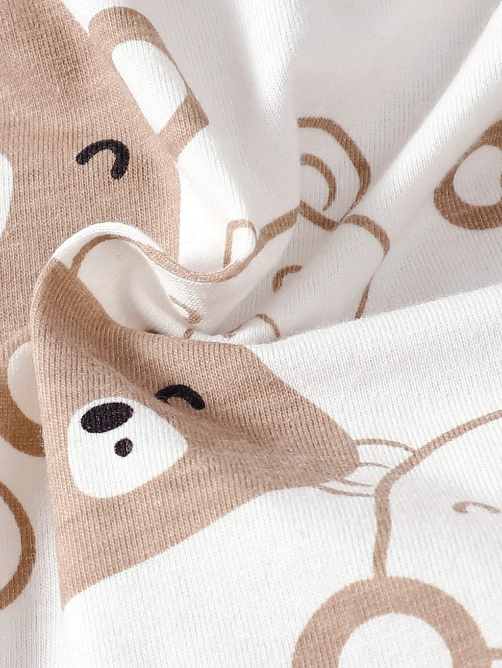 Conjunto de bebé de 0 a 9 meses, mono de manga larga de osito, pantalones, sombrero y calcetines, 4 unidades/juego, ropa de primavera y otoño para bebé recién nacido