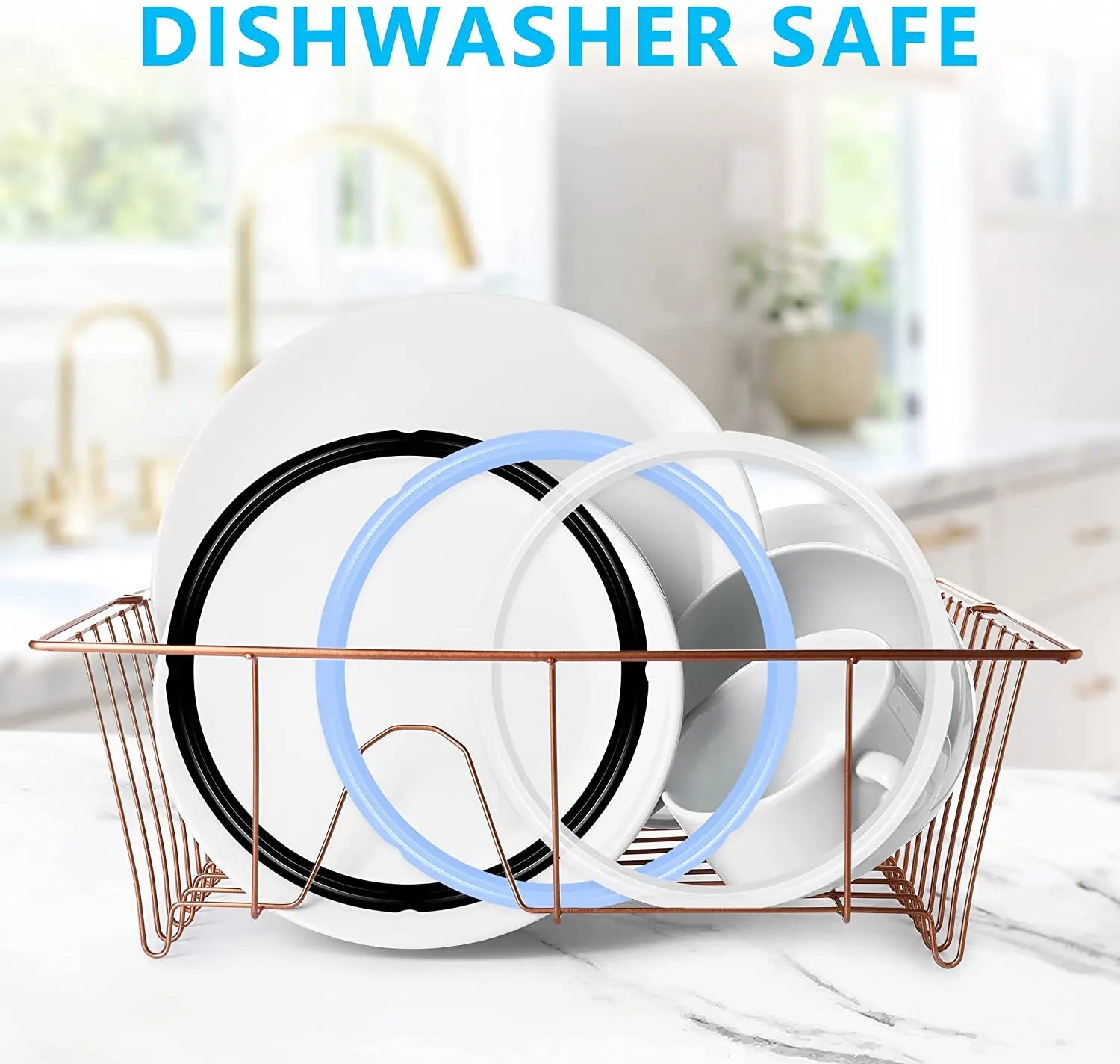 1 pieza de anillo de sellado de silicona de calidad alimentaria para olla instantánea: anillo de sellado de goma alternativo para ollas de 3, 5, 6, y 8 cuartos