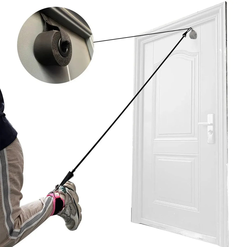 Correas de tobillo para Fitness, puños de soporte ajustables con anillo en D, polea para entrenamiento de fuerza de piernas para gimnasio con hebilla, protector deportivo, abductores de seguridad