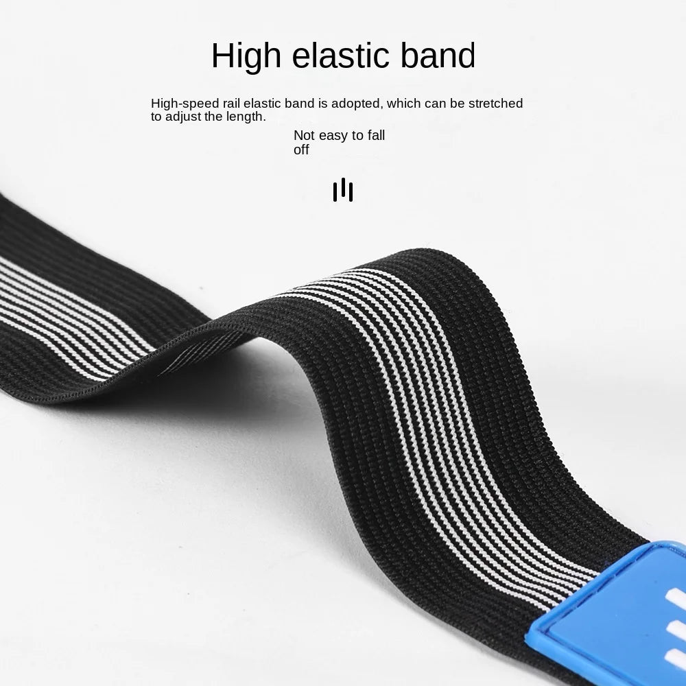 1 par de bicicletas al aire libre tobillo pierna vinculante vendaje pantalones bandas Clips Correa bicicleta pantalón Clip espinillera