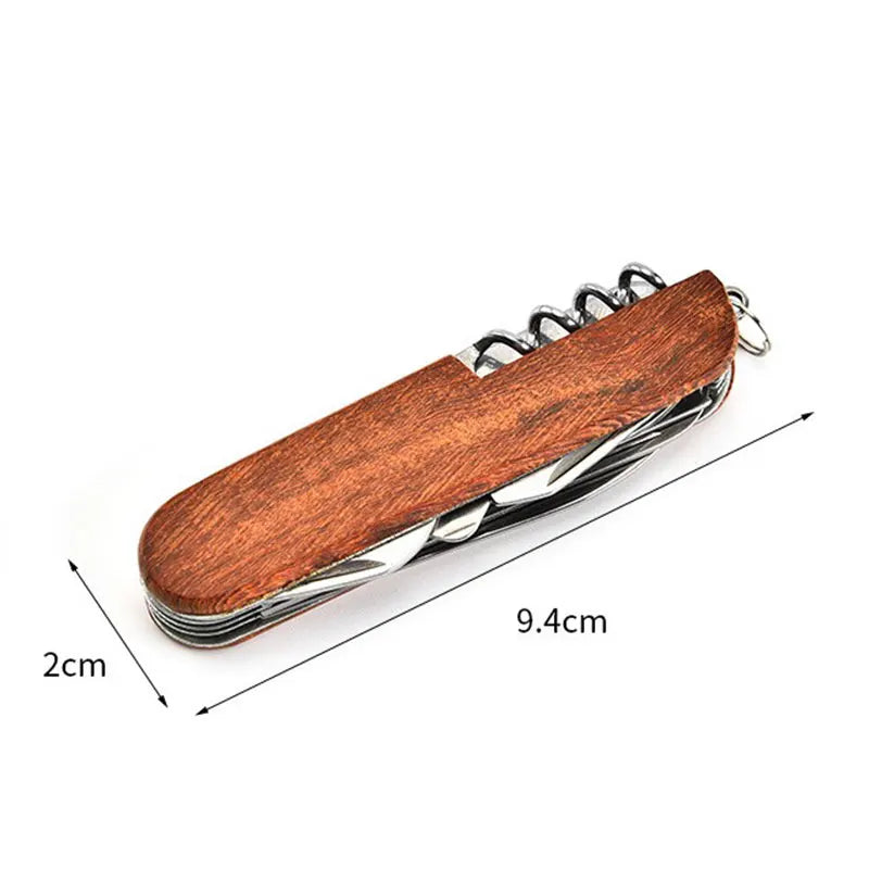 10 Uds. Cuchillo de bolsillo, cuchillos multiherramienta, regalos del Día del Padre para hombres, regalo de padrino de boda, regalo de aniversario