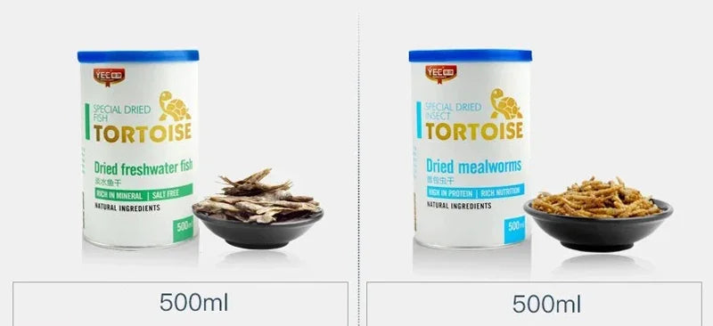 Yee-alimento para reptiles, Tortuga, hámster, peces secos, camarones, gusanos, pan, gusano, acuario, Comida para peces