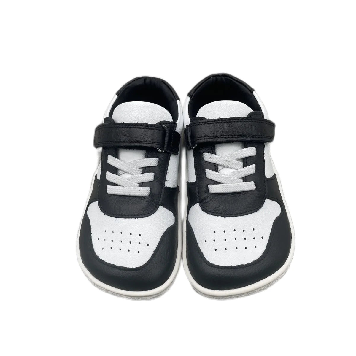 Tipsietoes New1 2025 primavera zapato de cuero genuino para niñas y niños niños zapatillas descalzas peso ligero minimalista correa elástica