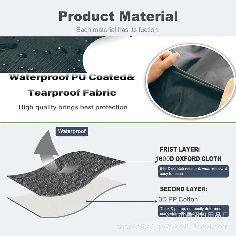 Manta plegable impermeable para cama de perro, estera de Picnic para perros, asiento de coche para perros pequeños, medianos y grandes, almohadilla portátil para acampar y viajar para mascotas