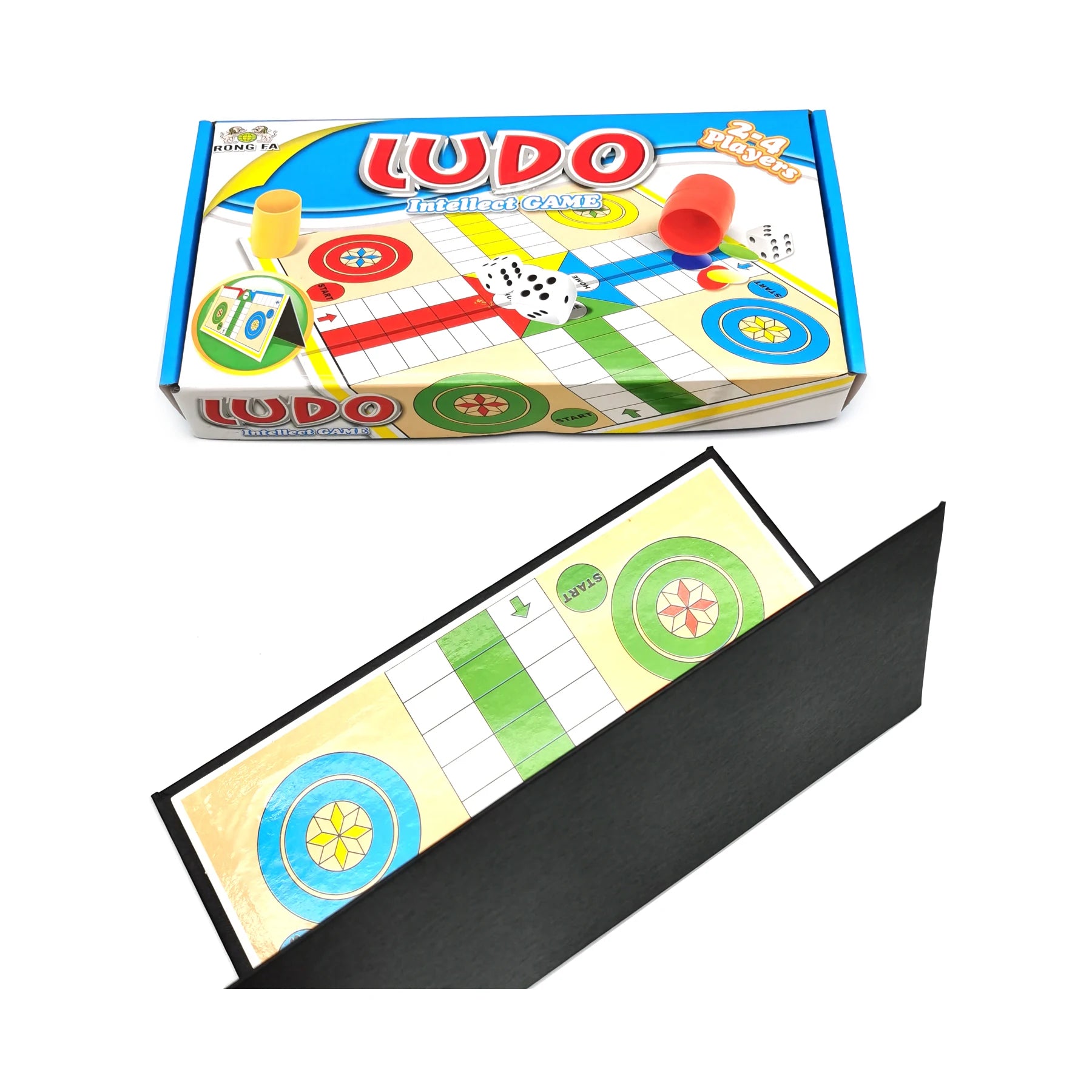 LUDO, juego de estrategia, juego plegable portátil, juegos de mesa, regalo, ideal para viajar, juegos clásicos, tablero de ajedrez