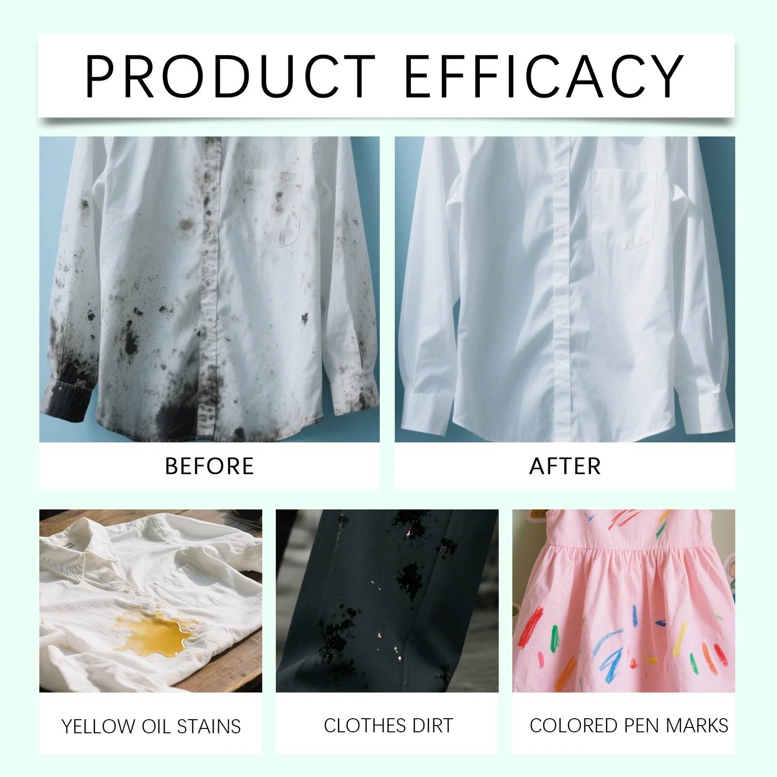 Las hojas de detergente para ropa disuelve profundamente las manchas de suciedad y grasa adecuadas para lavadoras, hojas de ropa suaves y fragantes