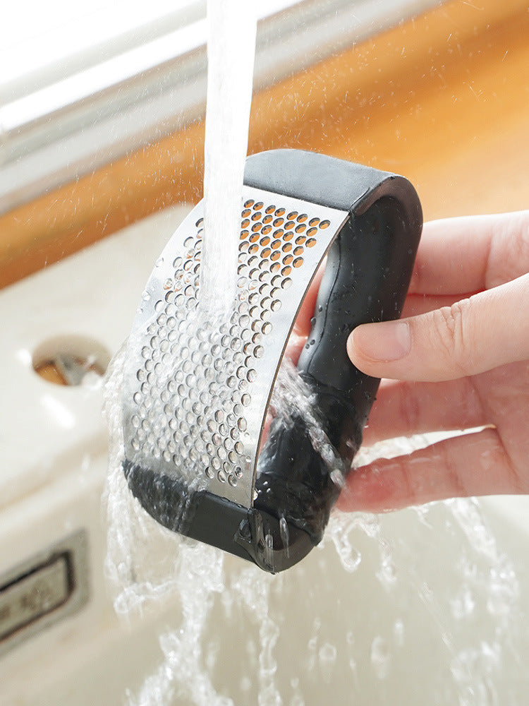 Trituradora de prensa de ajo de acero inoxidable, picadora Manual de ajo, herramienta para cortar ajo, herramientas para frutas y verduras, accesorios de cocina