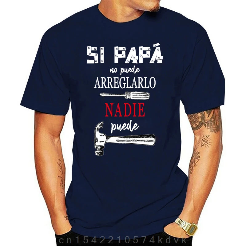 Camiseta de regalo del Día del Padre, camiseta si papá no puedo, Playeras Para Papa Regalos Para el Dia Del Padre Si Papá no Puede, camisetas