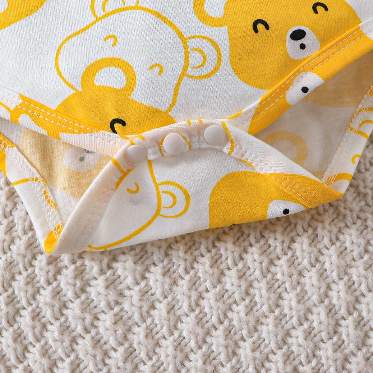 Conjunto de bebé de 0 a 9 meses, mono de manga larga de osito, pantalones, sombrero y calcetines, 4 unidades/juego, ropa de primavera y otoño para bebé recién nacido