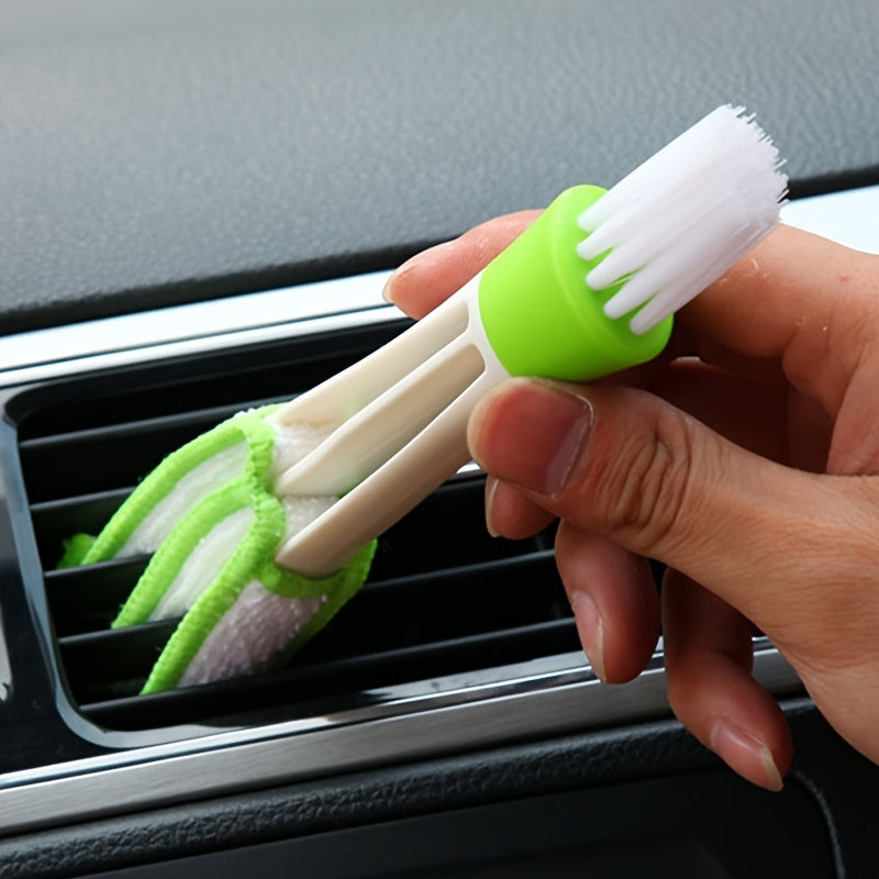 1pc, Multi-functional Air-Conditioning Shutter Brush - Detachable and Washable Cleaning Clip for Door Partitions and Dead Corners
