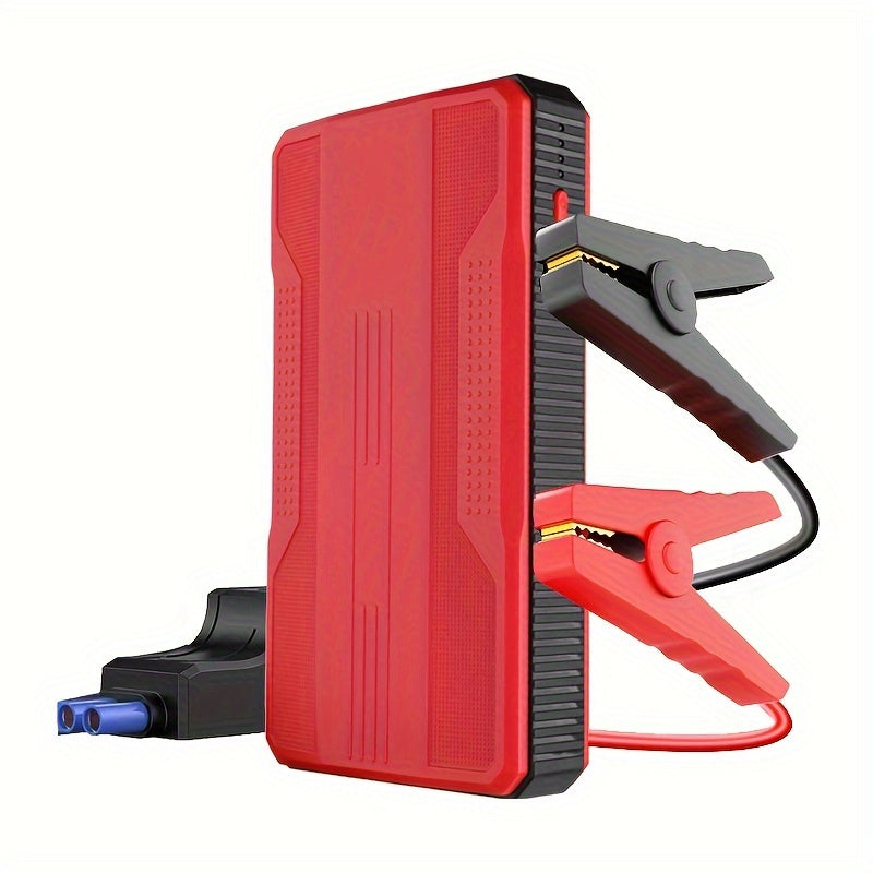 1pc Compact 26.64Wh Jump Starter & Power Bank - Emergency Car Boost For Petrol & Diesel, 12V, Safe, Dual-Color