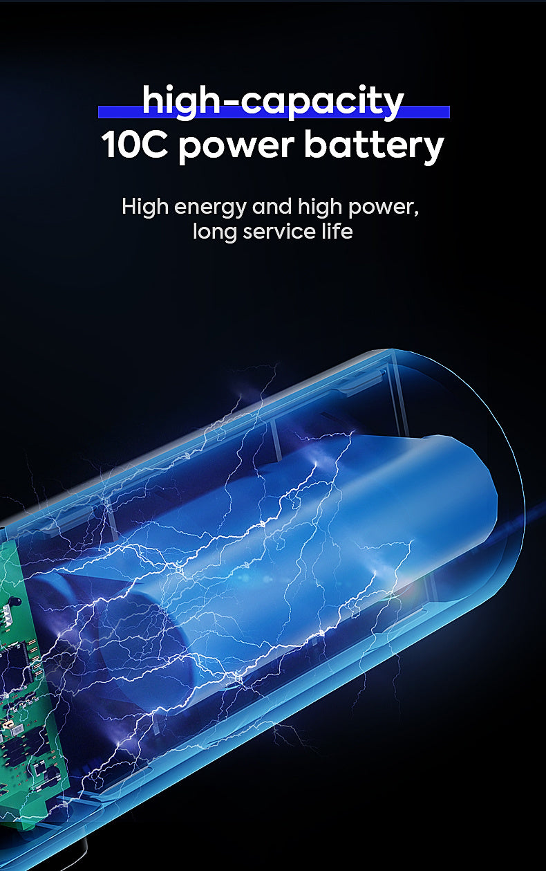 3 In 1 Compressed Air Duster, 60000RPM Cordless Dust Blower, 6000mAh Rechargeable Battery, 15000PA, Suitable For Room/Car/Keyboard Cleaning