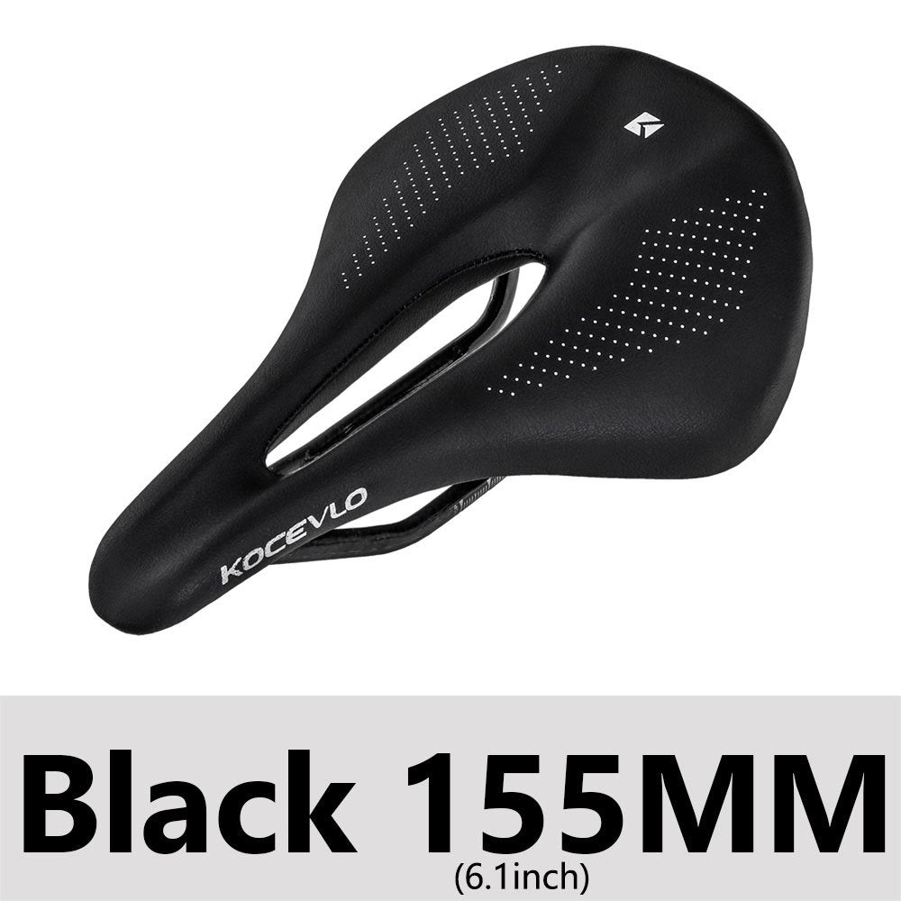 Lightweight and Comfortable Carbon Fiber Saddle - Perfect for Road Biking and MTB Riding!