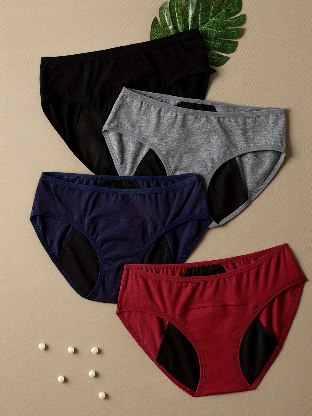 20pcs Menstrual Period Panties, Comfy & Breathable Full-Coverange Anti-Leak Panties, Women's Lingerie & Underwear