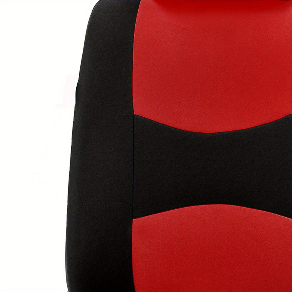 Upgrade Your Car Interior With A Universal Fit 5-Seat Polyester Car Seat Cover Set